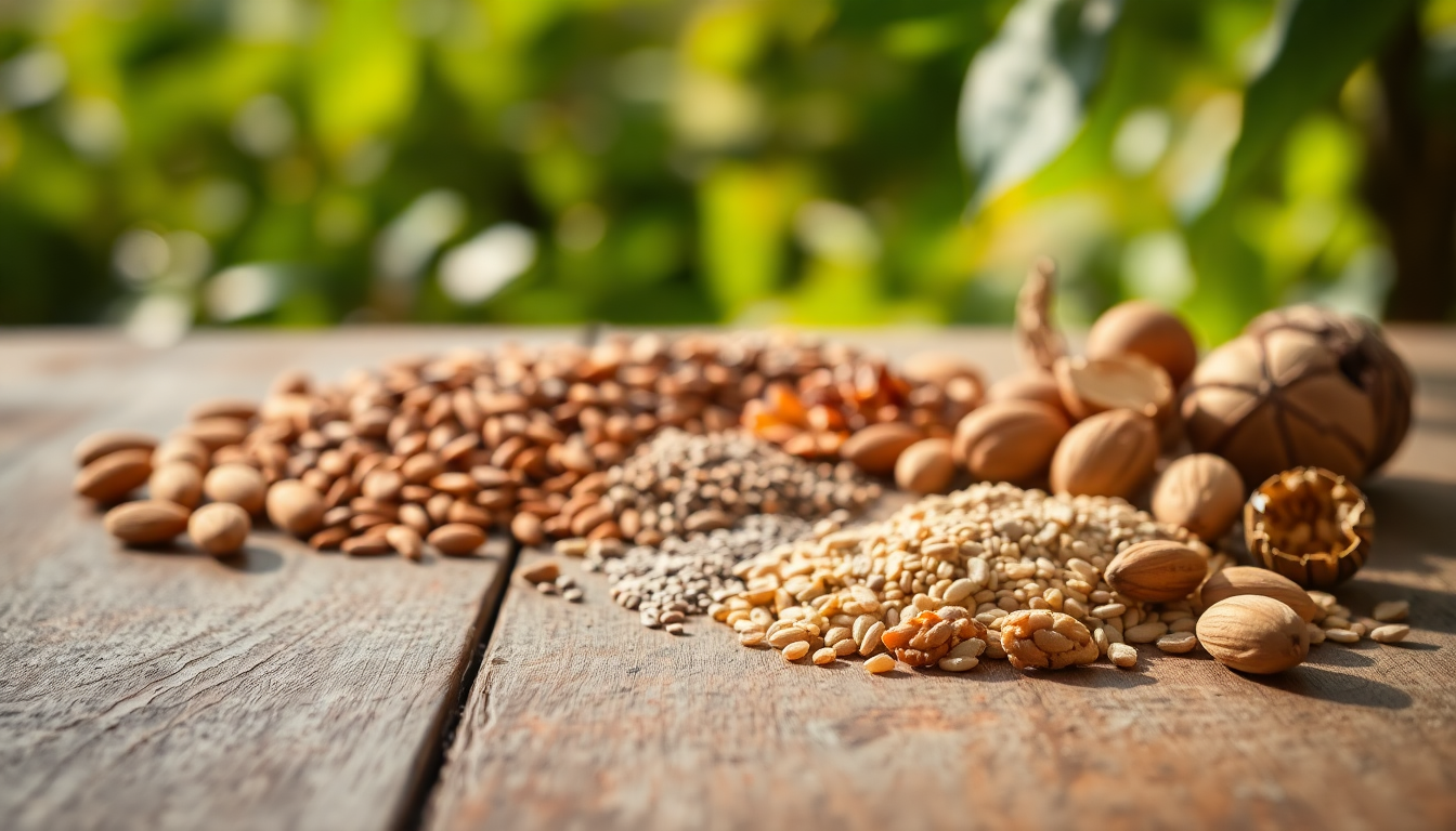 Unlock the Power of Nature: Exploring the Health Benefits of Organic Seeds and Nuts
