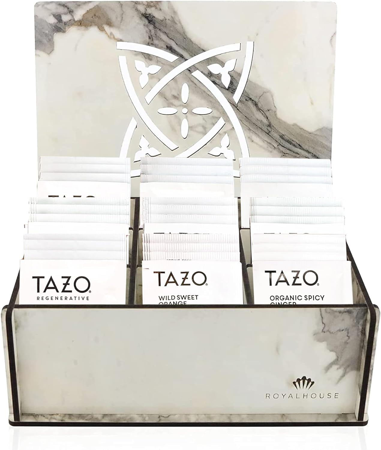 Tea Sampler Variety Pack - 80 Premium Tea Bags in Organizer | 9 Flavors of Herbal, Green & Black Tea