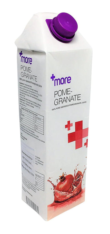 100% Pure Natural Pomegranate Juice (33.8 Oz Carton Box, 6 Pack) - No Sugar, No Artificial Ingredients - 0