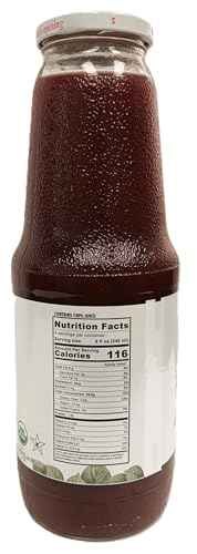 Organic Plum Juice (33.8 oz, 4 Pack) – USDA Certified & Pure Juice