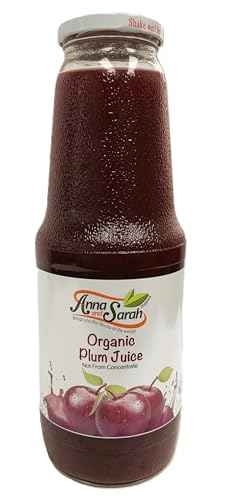 Organic Plum Juice (33.8 oz, 6 Pack) – USDA Certified & Pure Juice