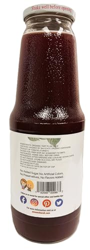 Organic Plum Juice (33.8 oz, 2 Pack) – USDA Certified & Pure Juice