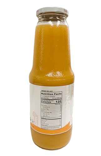 Organic Orange Juice (33.8 oz, 4 Pack) – USDA Certified & Pure