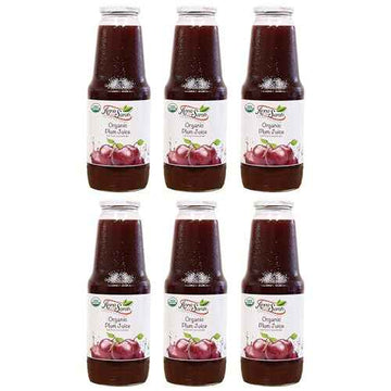 Organic Plum Juice (33.8 oz, 6 Pack) – Pure & USDA Certified