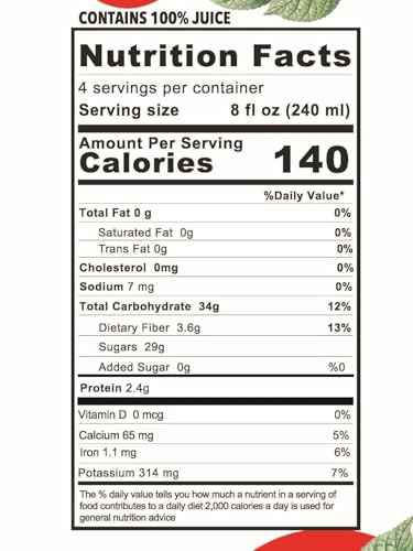 Organic Tart Cherry Juice (33.8 oz, 6 Pack) – USDA Certified & Pure Juice