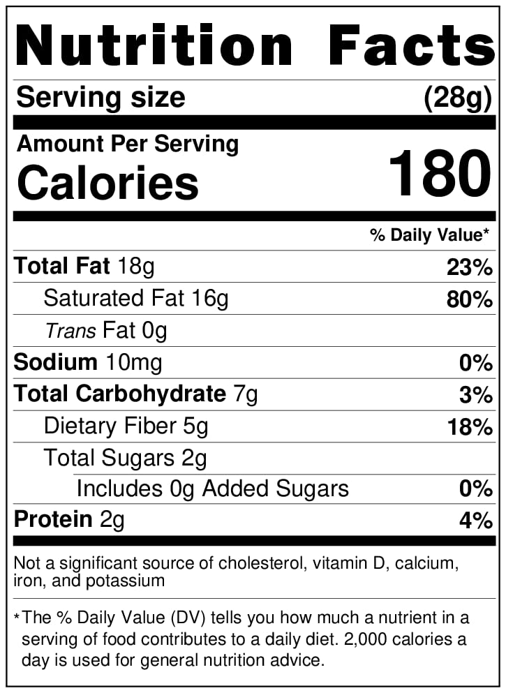 Anna and Sarah Organic Unsweetened Medium Shredded Coconut, 6 lb Jar