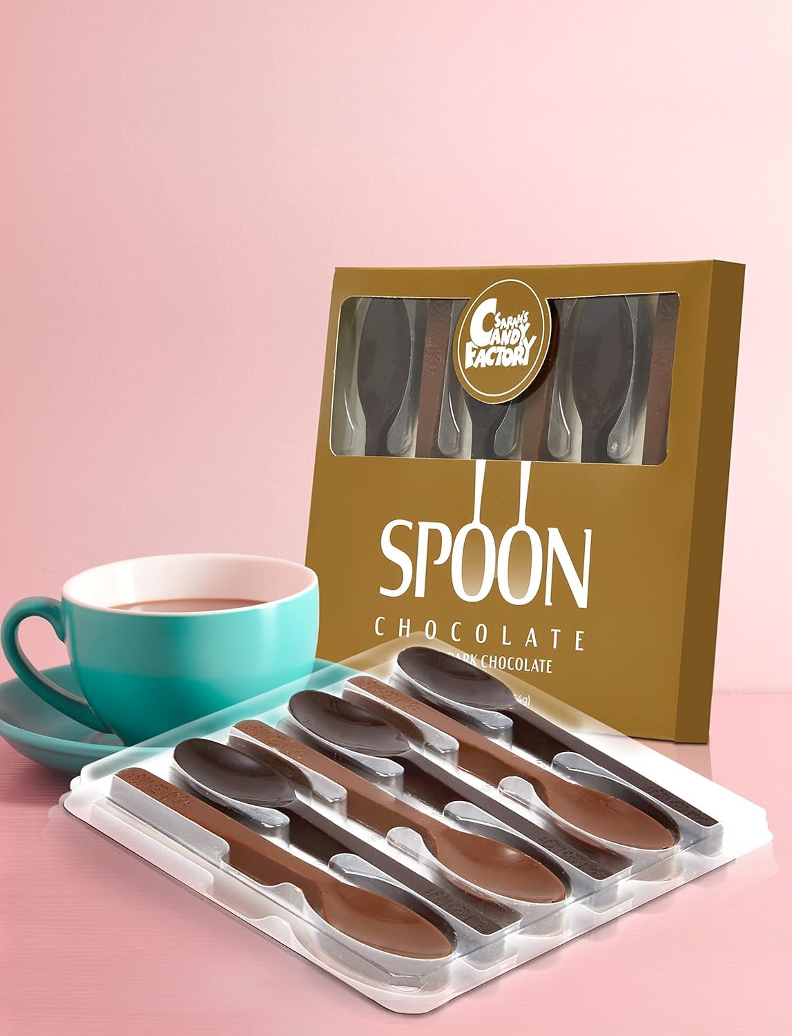 Sarah's Candy Factory Sarah's Candy Factory Christmas Chocolate Spoons - 12 Count