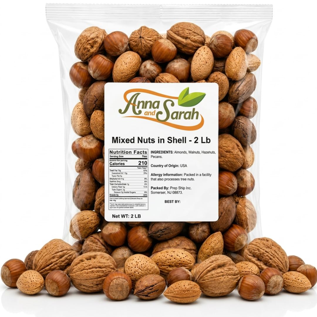 Premium Kosher Mixed Nuts in Shell Bag - NO BRAZIL NUT