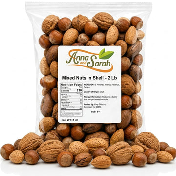 Premium Kosher Mixed Nuts in Shell Bag - NO BRAZIL NUT