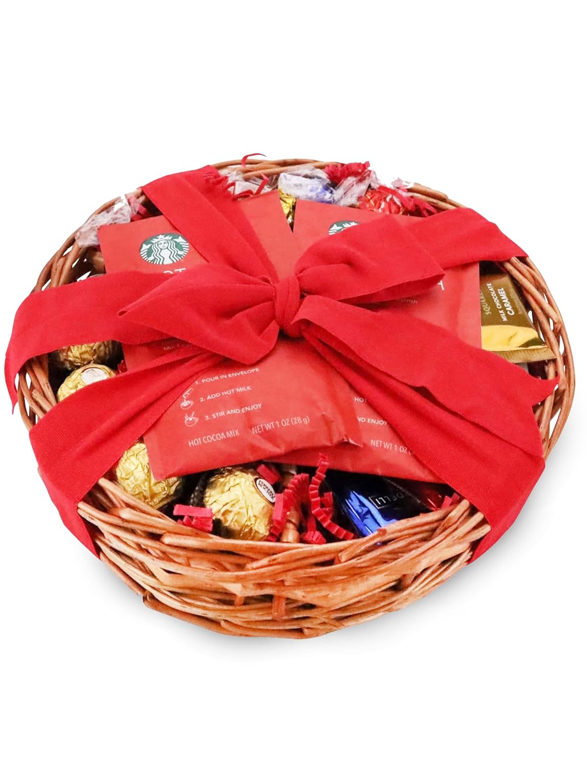 Christmas Chocolate Gift Tray with Truffles & Prime Peppermint Hot Cocoa