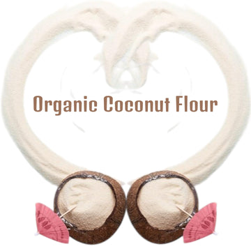 Organic Coconut Flour (4 lbs) - Keto & Gluten-Free - 0
