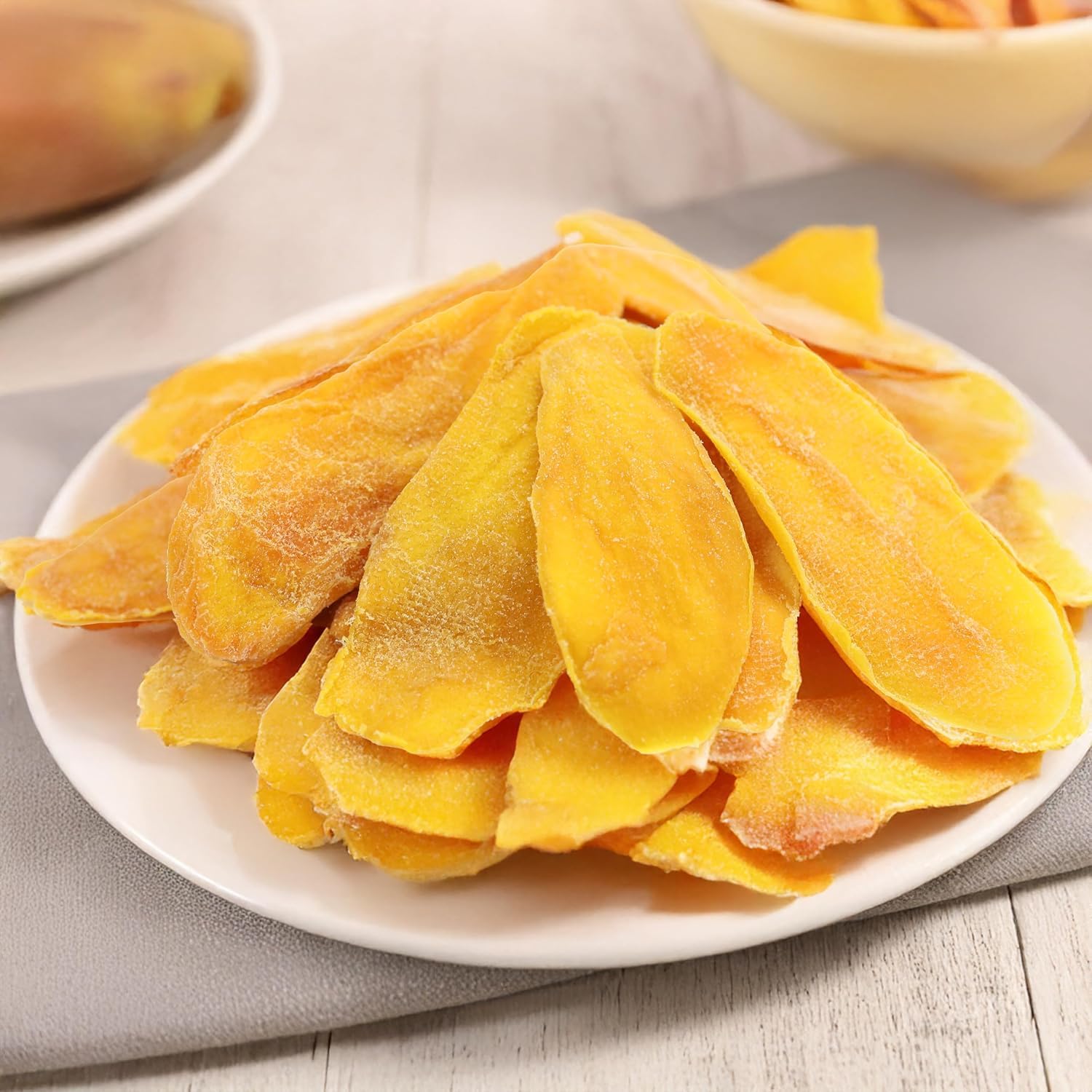 Anna and Sarah Chocolate Covered Dried Mango Slices — Individually Wrapped, Bulk 150 Pieces