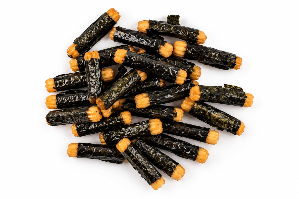 Nori Maki Arare Gluten-Free Japanese Rice Crackers with Seaweed, 2 lb – view 5