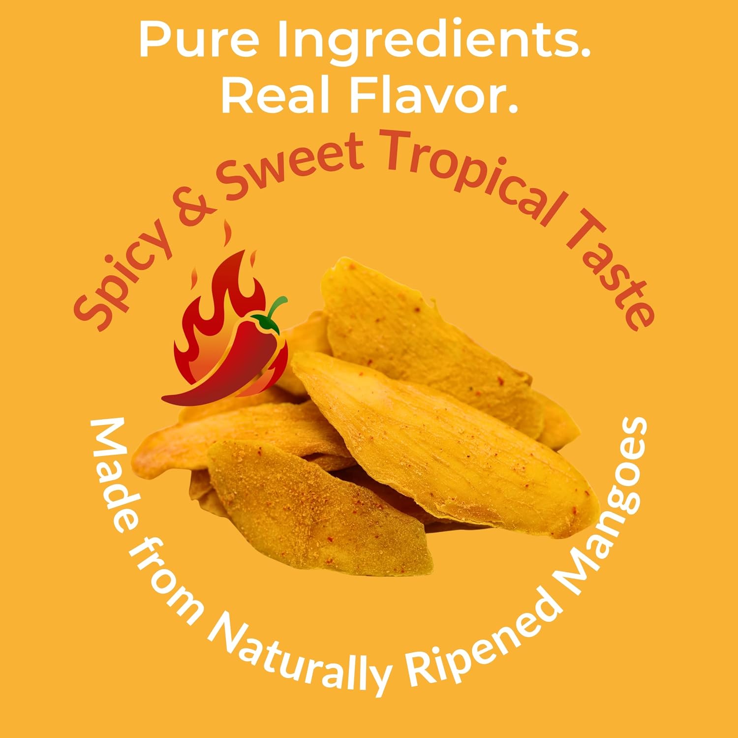 Anna and Sarah Low Sugar Added Spicy Dried Mango Slices