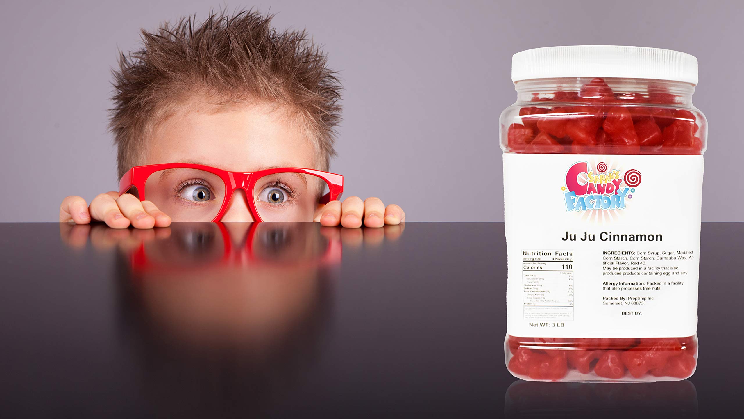 Sarah's Candy Factory Sarah's Candy Factory Cinnamon Licorice Bears Ju Ju 3 lbs