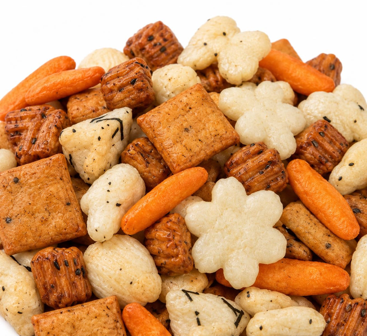 GLUTEN FREE Rice Crackers Snack Mix, Crunchy Savory Assorted Rice Crackers, 2 lb – view 3