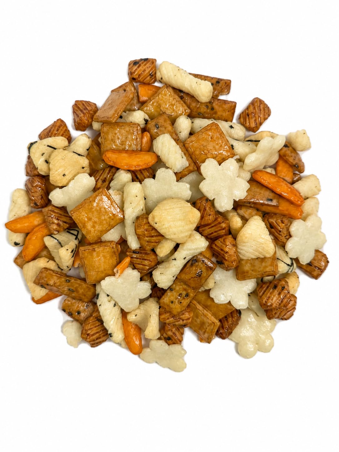 GLUTEN FREE Rice Crackers Snack Mix, Crunchy Savory Assorted Rice Crackers, 2 lb