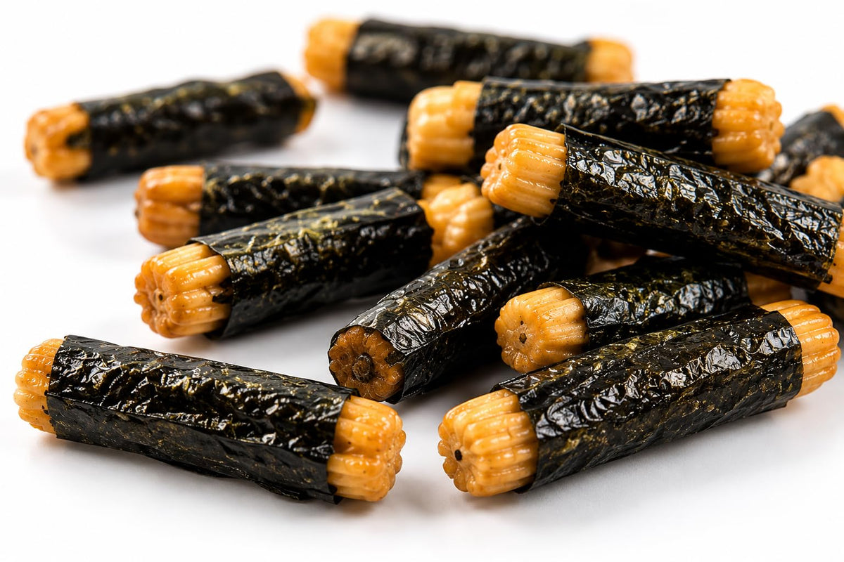 Nori Maki Arare Gluten-Free Japanese Rice Crackers with Seaweed, 2 lb – view 3