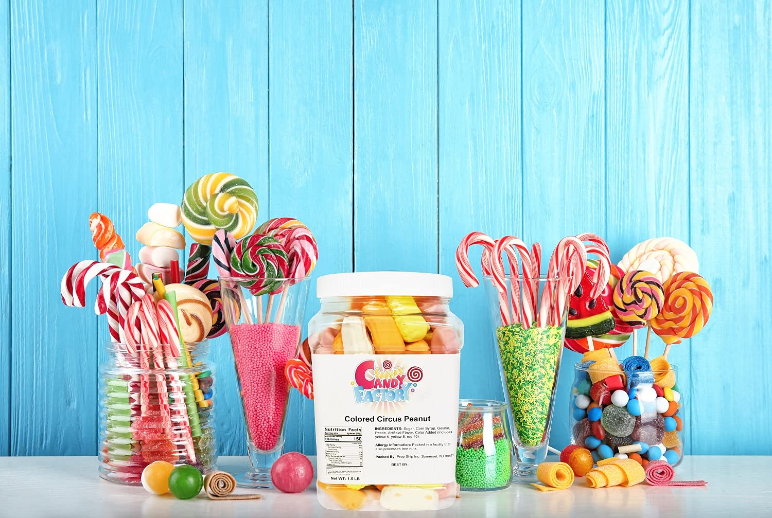 Sarah's Candy Factory Sarah's Candy Factory Assorted Circus Peanuts Marshmallow - 1.5 Lbs