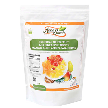 Anna and Sarah Unsulphured Tropical Dried Fruit Mix - 2 lbs