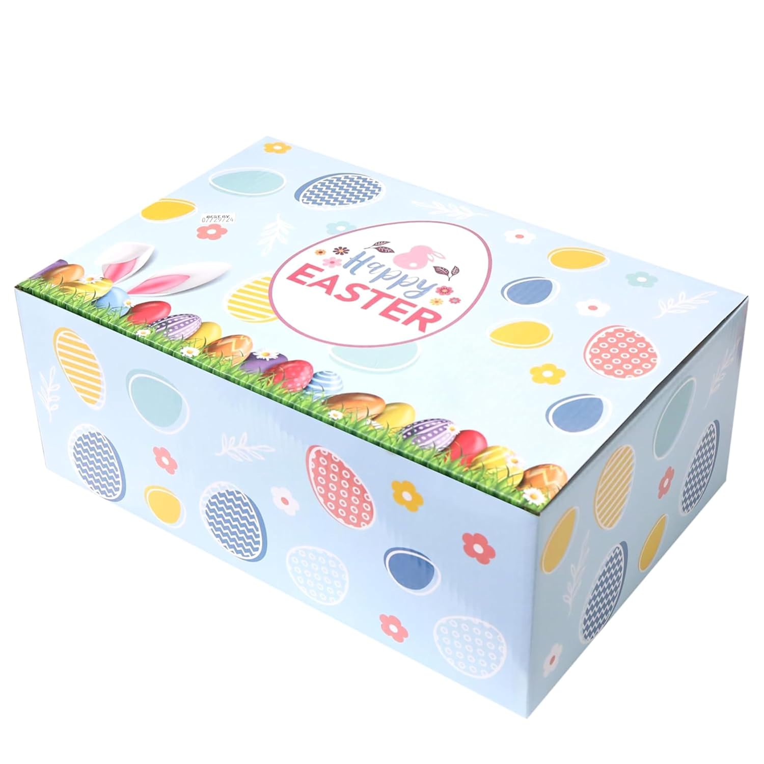 Easter Gift Basket (82 Count) Care Package with Assorted Treats, Snacks, Cookies, and Candy Gift Box for Friends and Family