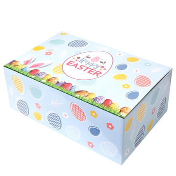 Easter Gift Basket (82 Count) Care Package with Assorted Treats, Snacks, Cookies, and Candy Gift Box for Friends and Family