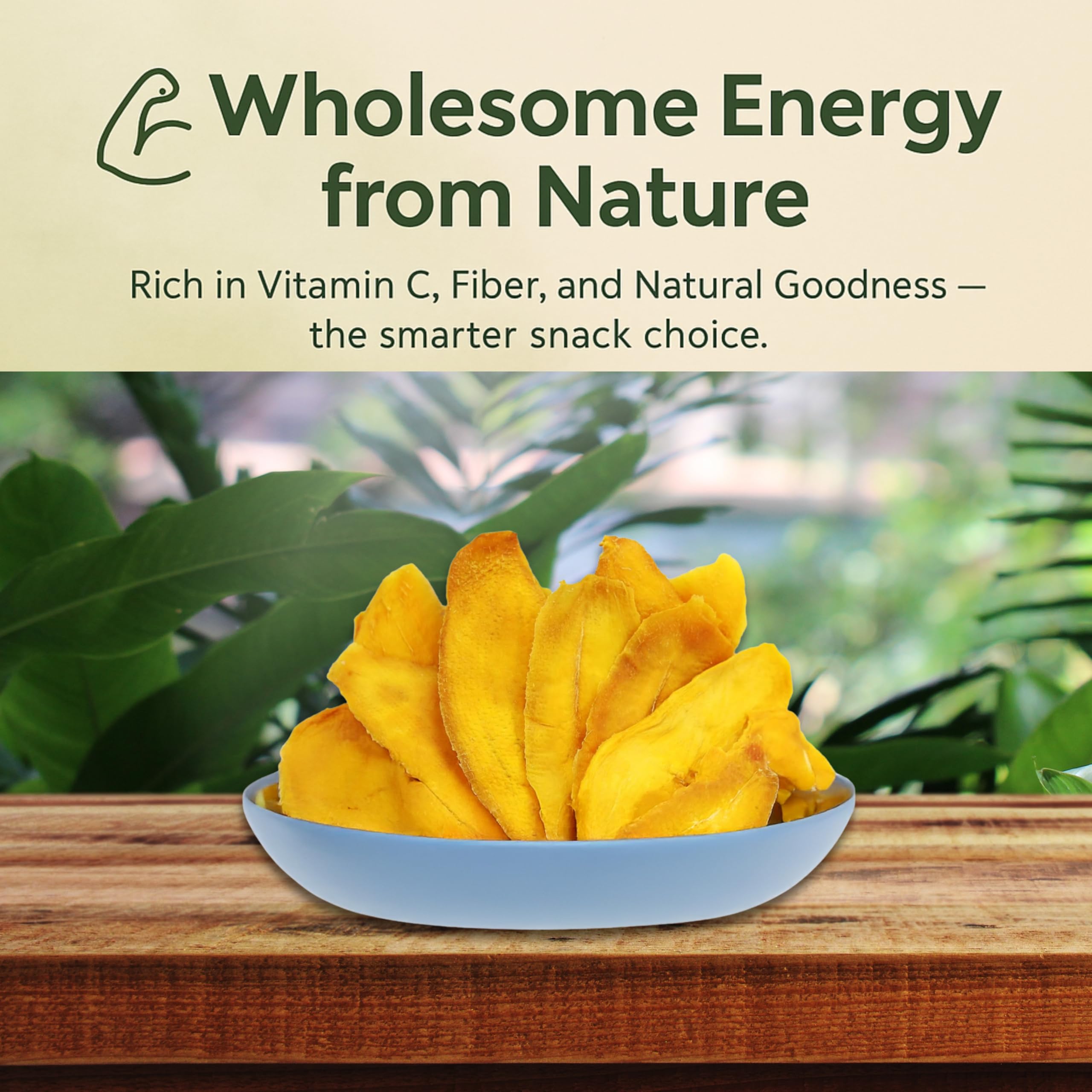 Dried Mango Slices - 33 Lbs Soft & Juicy, No Sugar Added