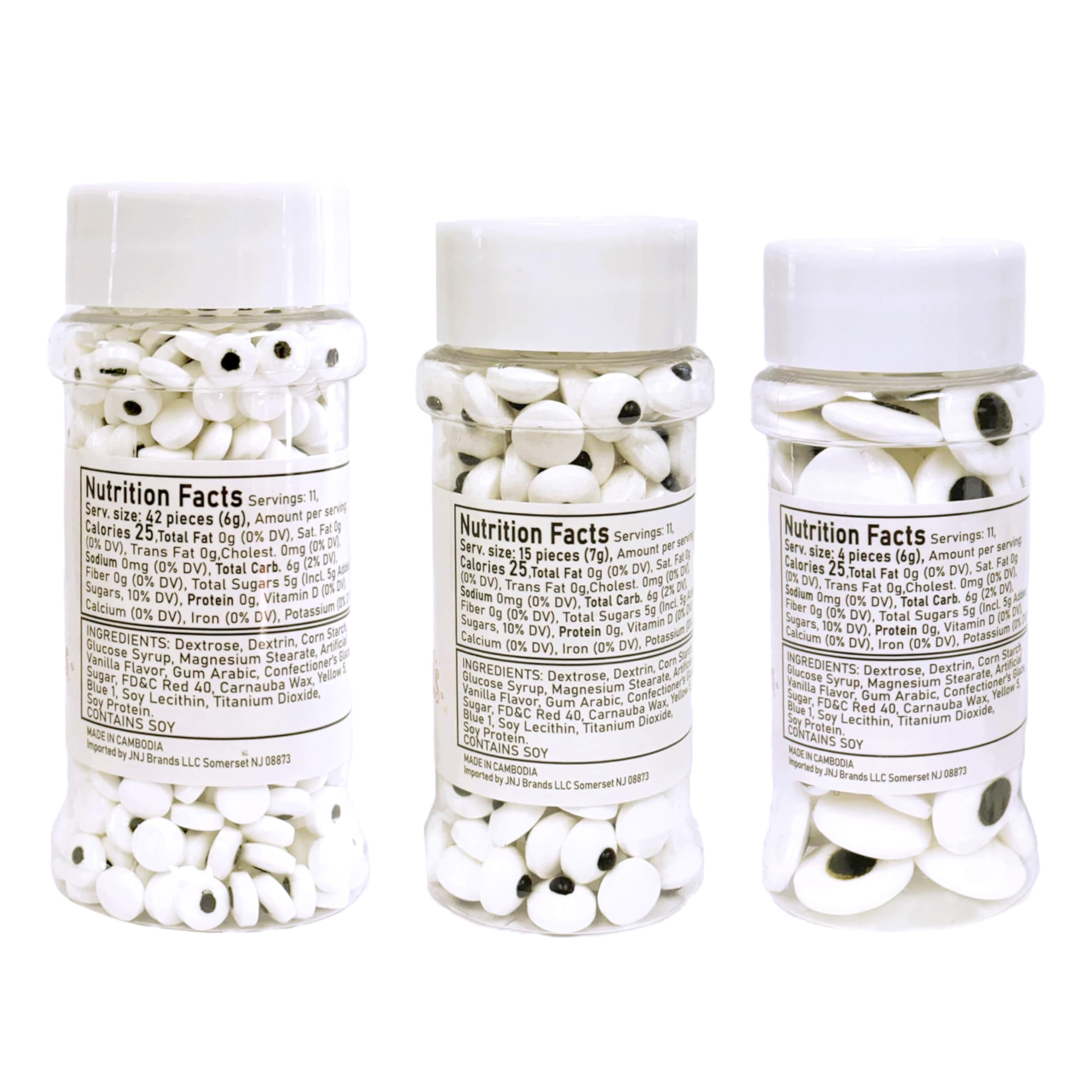 Sarah's Candy Factory Sarah's Candy Factory Edible Candy Eyeballs – 8.10 Oz