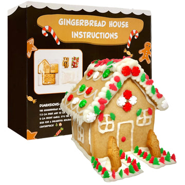 Sarah's Candy Factory Gingerbread Cookie House Kit - 12.75 Oz