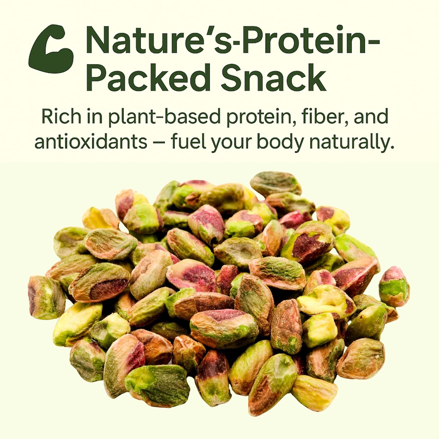 Anna and Sarah Turkish Pistachio Kernels Mavardi - Raw Shelled, 16 Oz