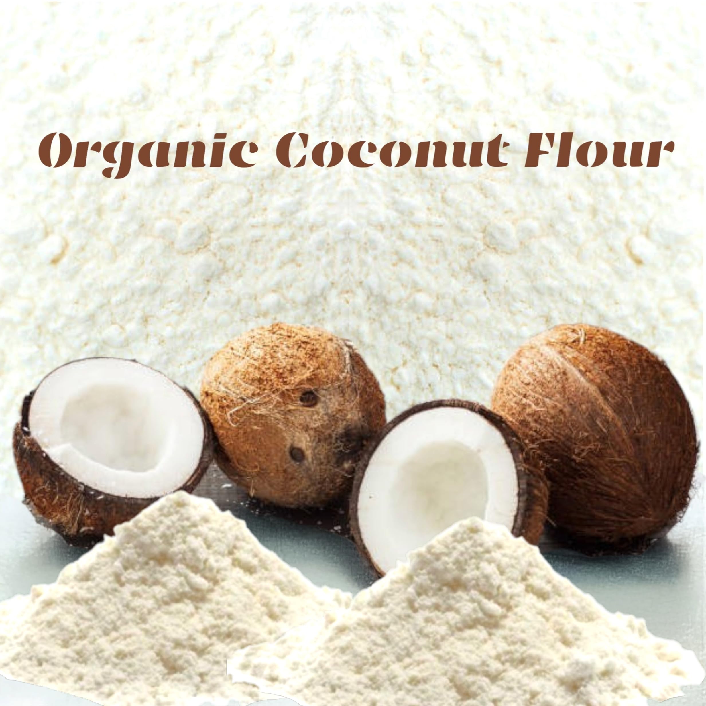 Organic Coconut Flour (4 lbs) - Keto & Gluten-Free