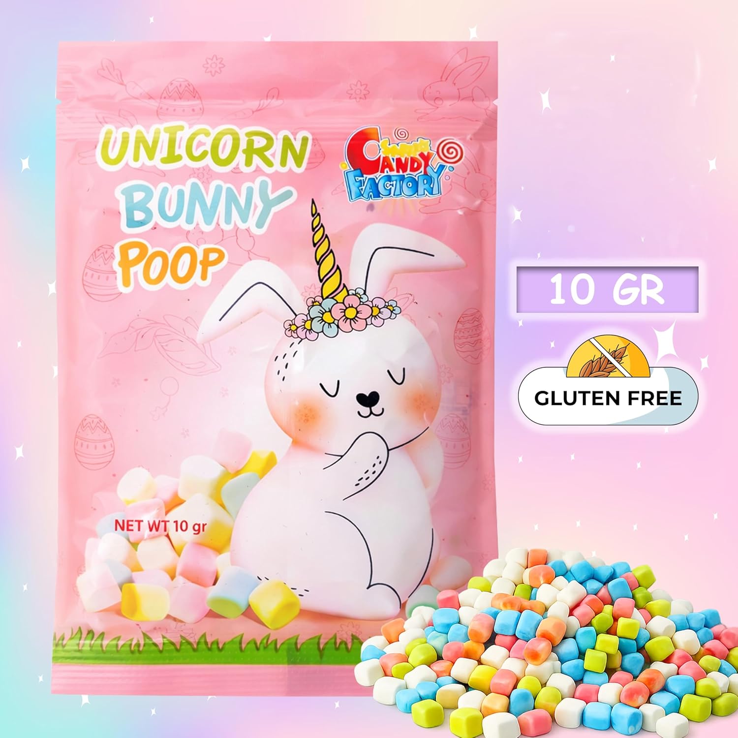 Easter Basket Tin (44 Count) Filled with Candy - Perfect Gift Package for Family and Friends