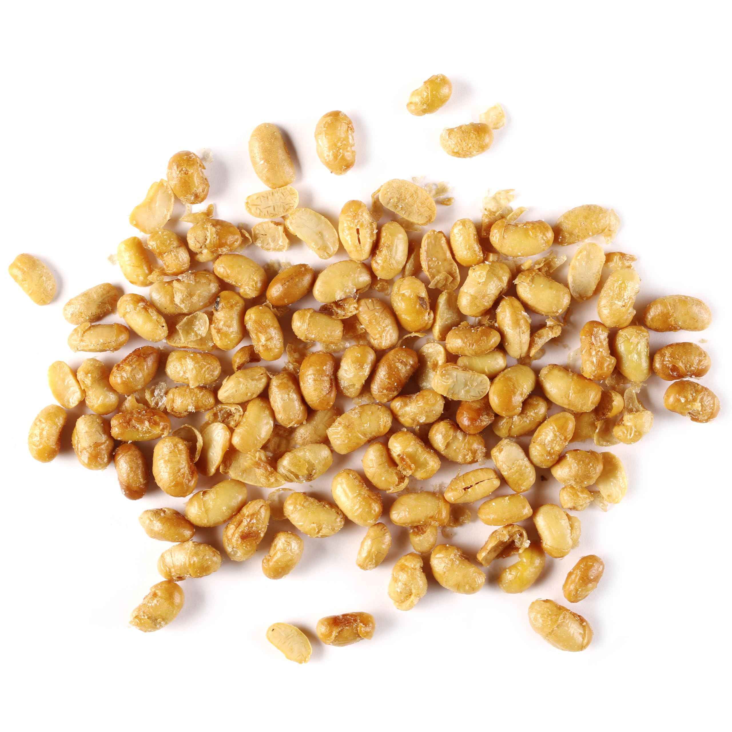 Roasted Salted Soy Beans,2 lbs | with Sea Salt Healthy Protein Filled & Crunchy Snack - Soybean Nuts Vegan & Kosher in Resealable Bag 32 Oz