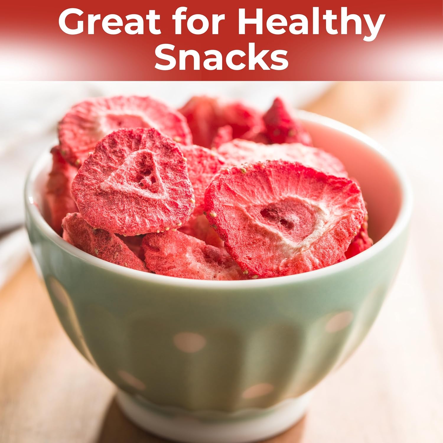 Anna and Sarah Freeze Dried Sliced Strawberries - 4 Oz