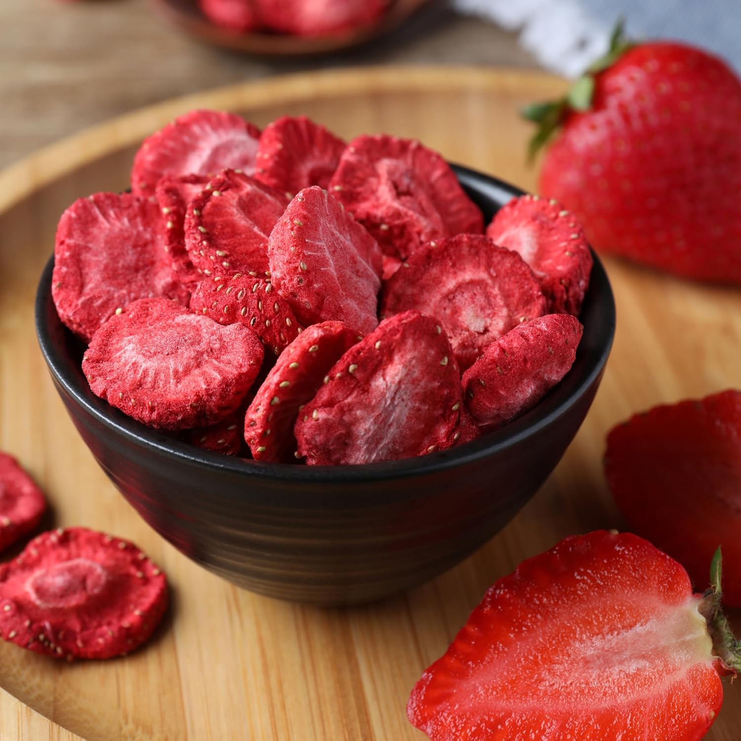 Anna and Sarah Freeze Dried Sliced Strawberries - 4 Oz