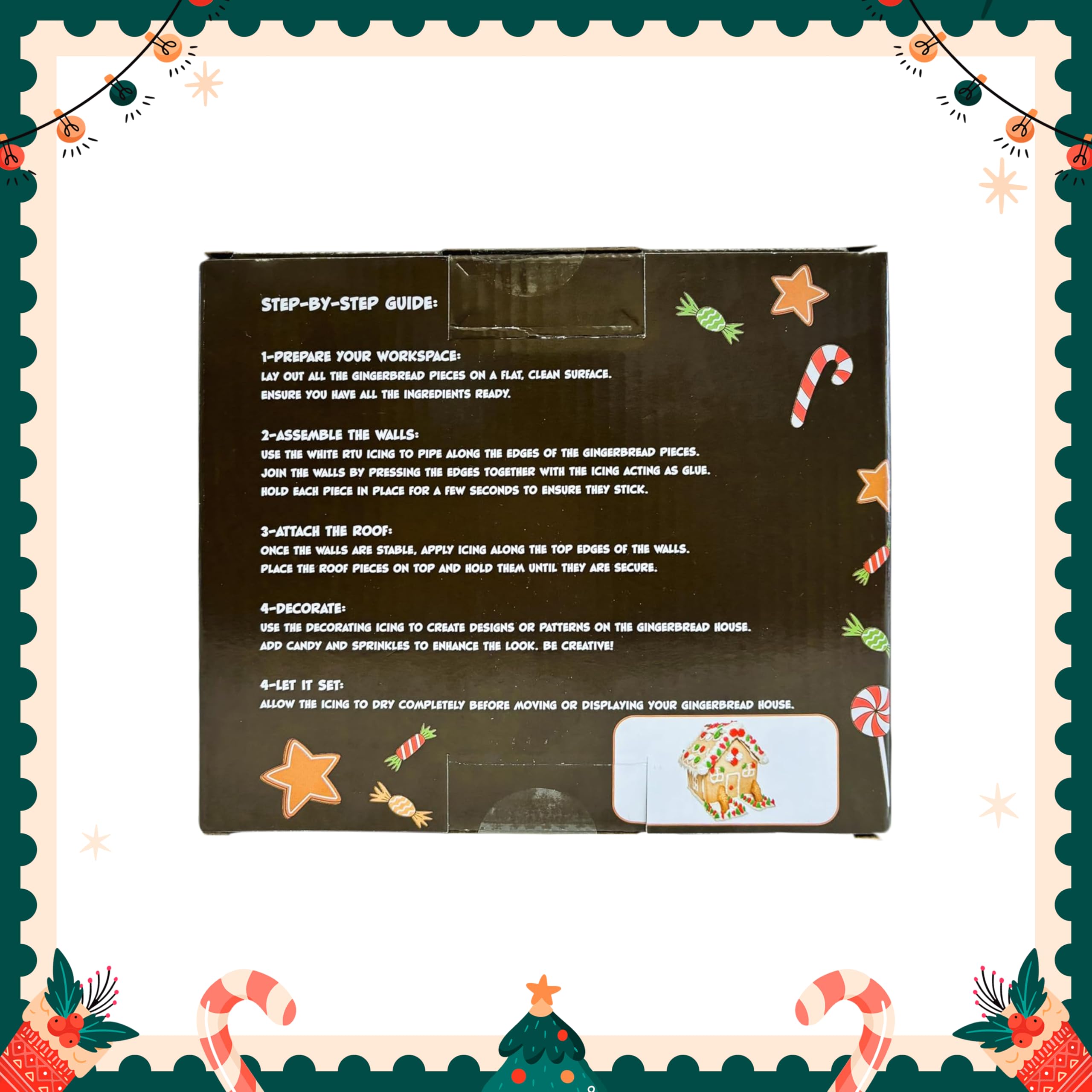 Sarah's Candy Factory Sarah's Candy Factory Gingerbread Cookie House Kit - 12.75 Oz