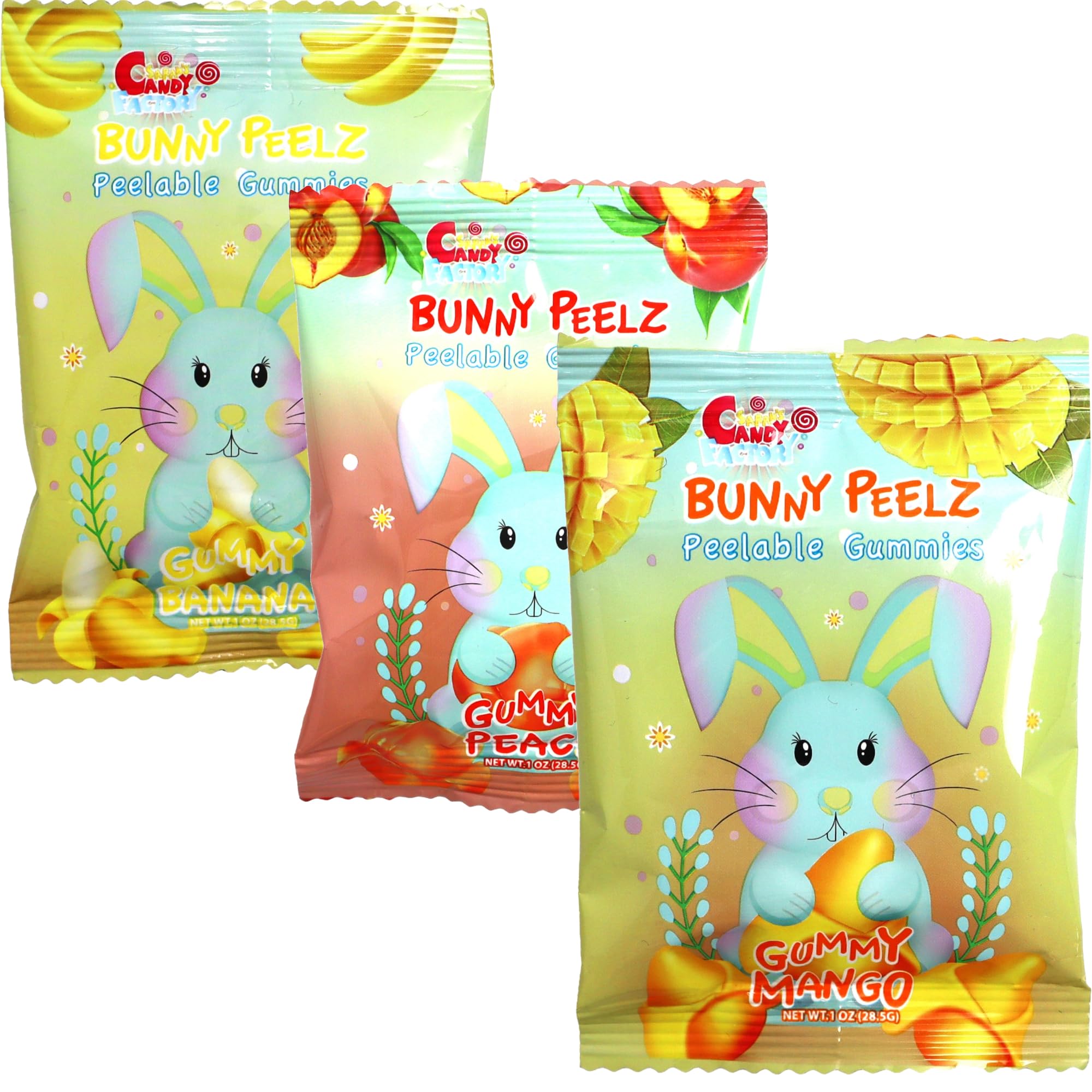 Sarah's Candy Factory Sarah's Candy Factory Peelable Gummy Candy - 3 Flavor Pack