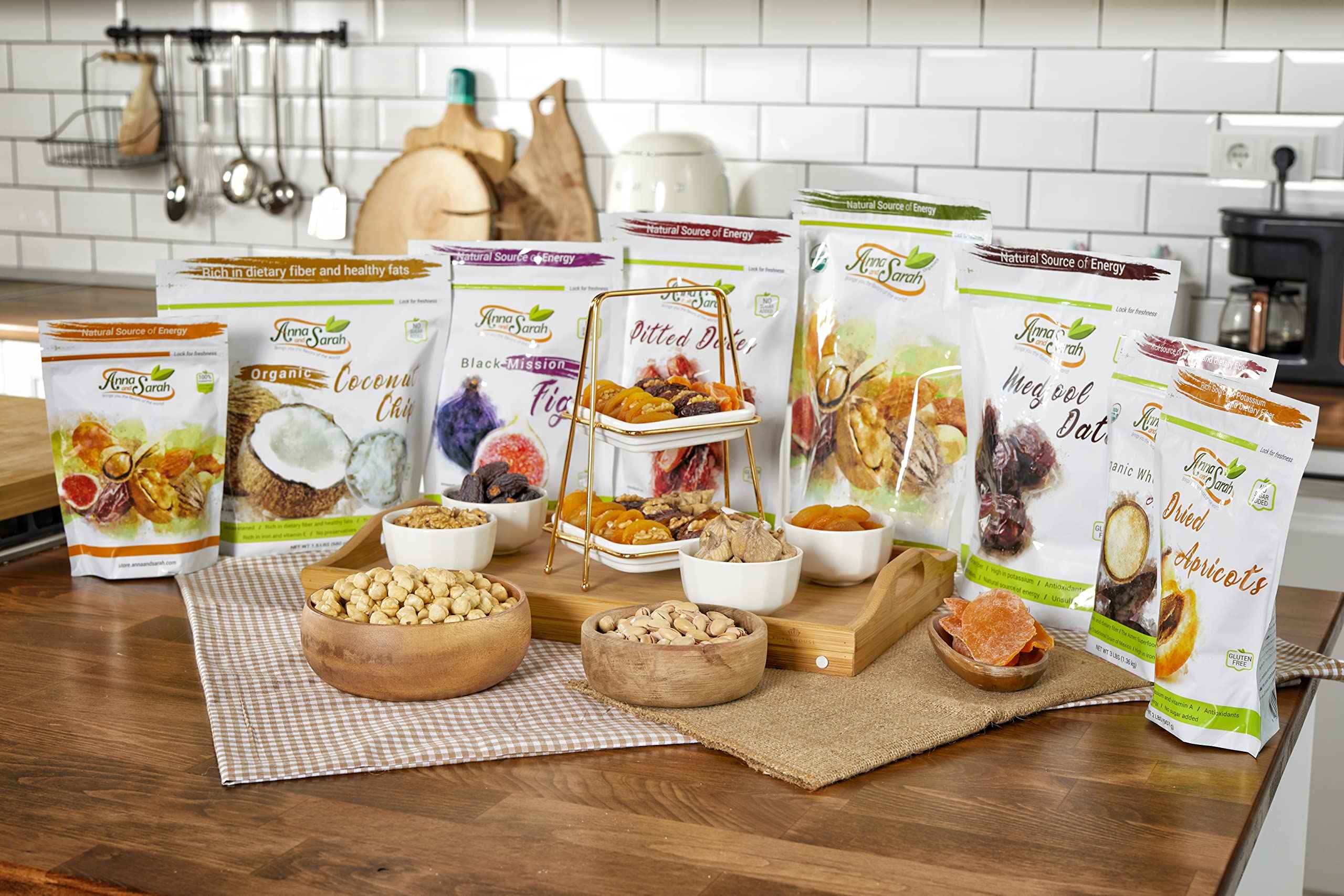 Wasabi Peas 2 lb - Wasabi Fried Green Peas - Vegan, High Fiber Snack, Kosher, Spicy Crunch in Resealable Bag 32 Oz