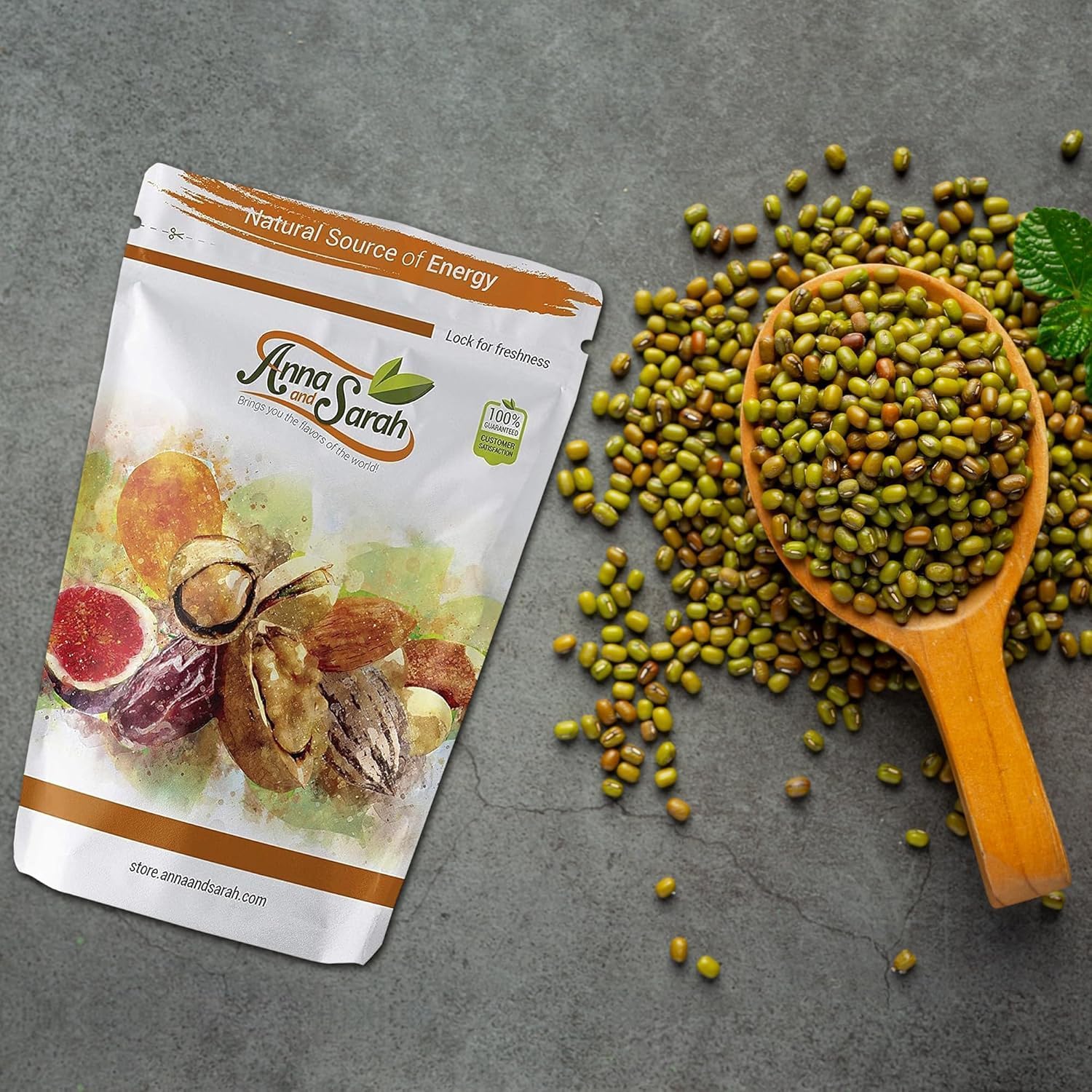 Anna and Sarah Dry Roasted Salted Green Edamame