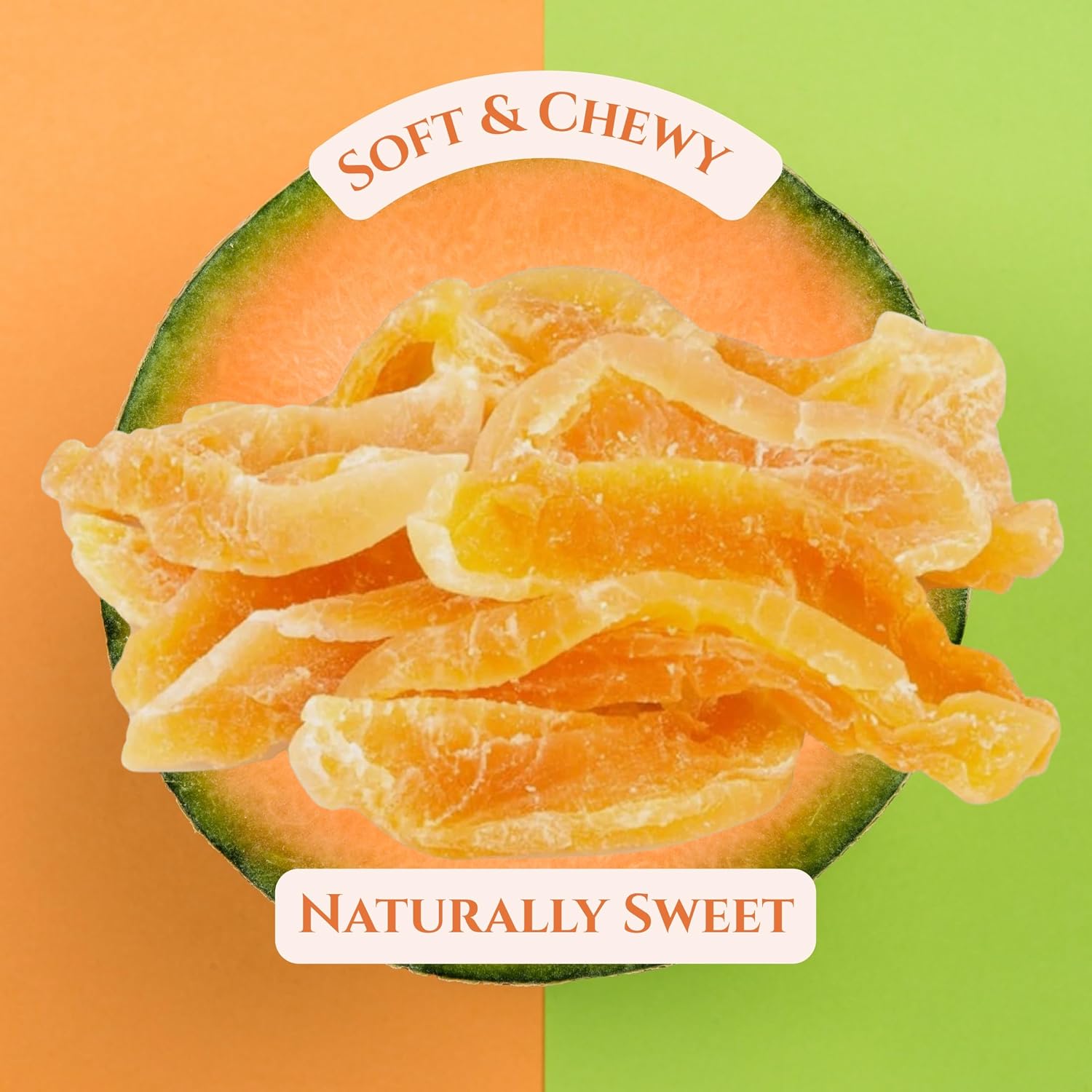 Anna and Sarah Natural Dehydrated Cantaloupe Slices