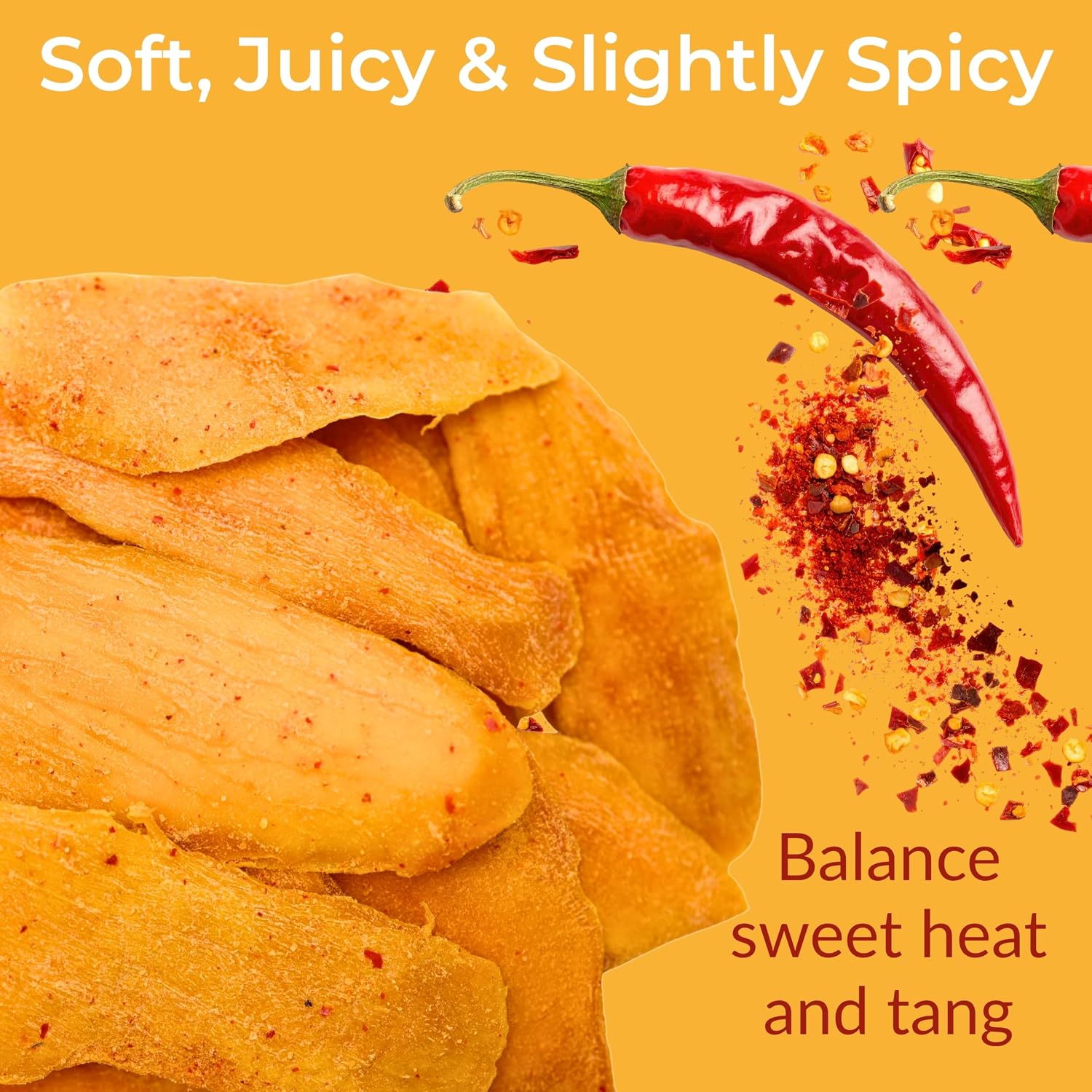 Anna and Sarah Low Sugar Added Spicy Dried Mango Slices