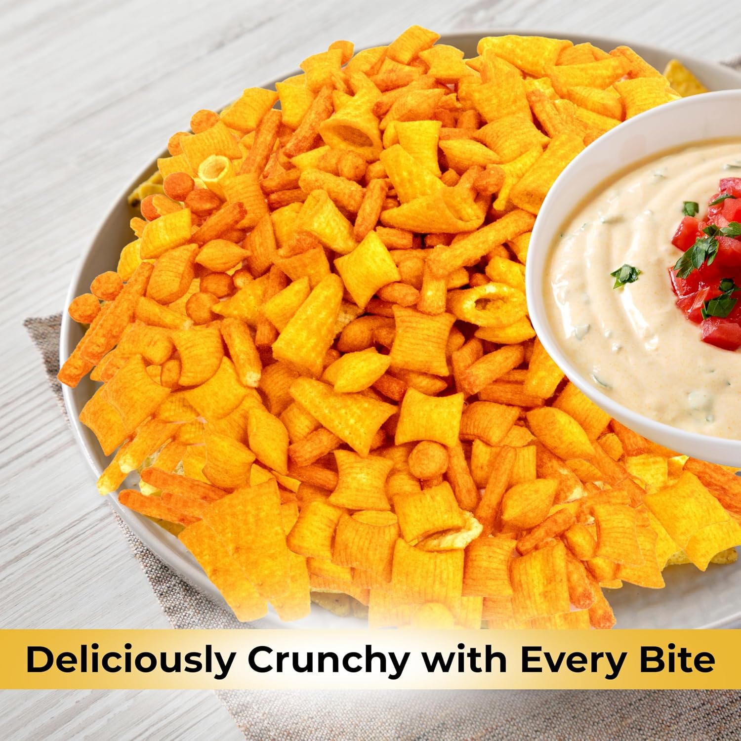 Anna and Sarah Corn Chips Mix Crackers - 8.8 Oz