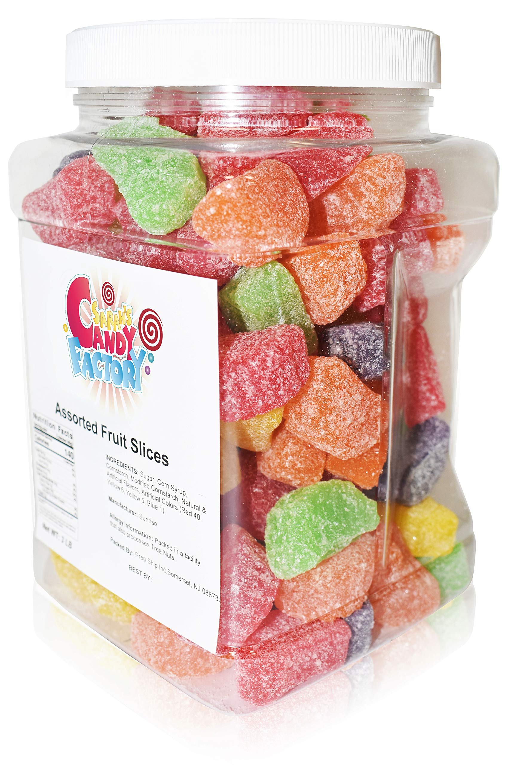 Sarah's Candy Factory Sarah's Candy Factory Assorted Fruit Slice - 3 Lbs Jar