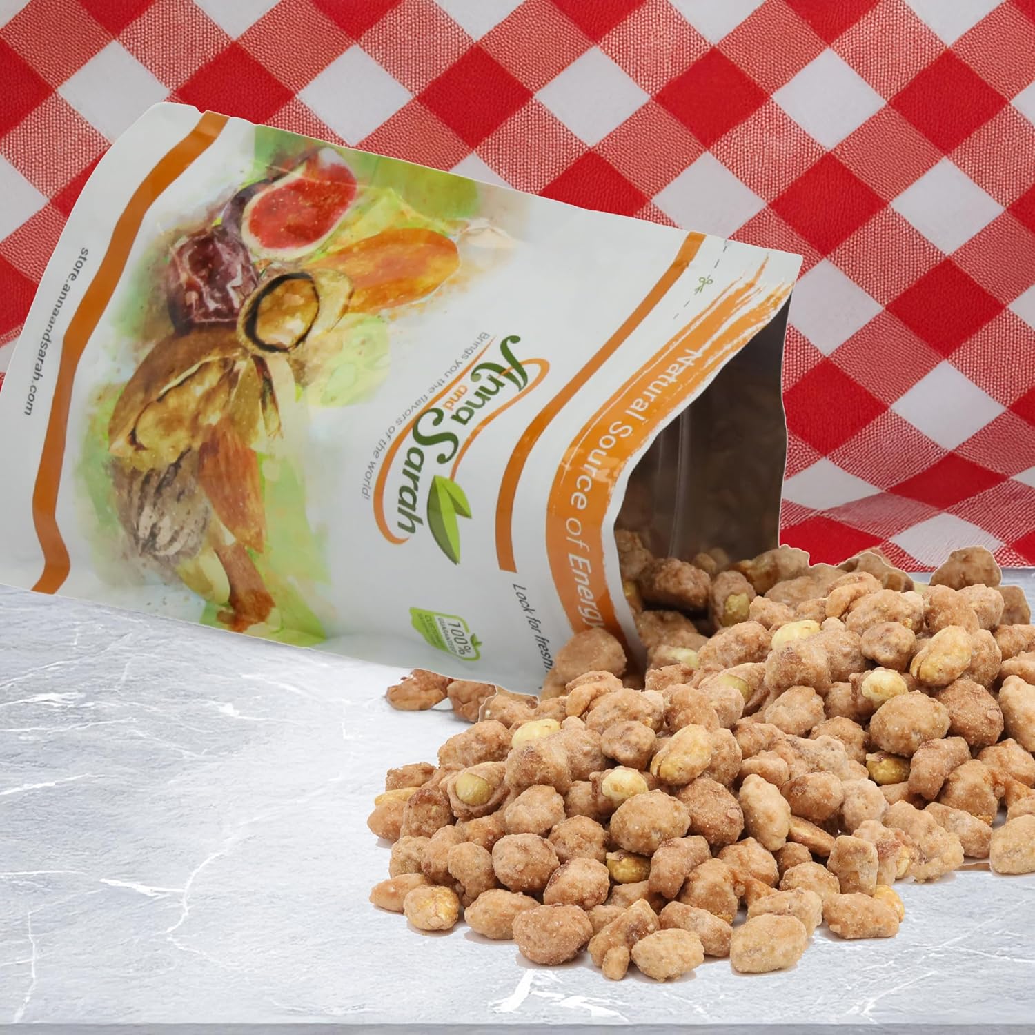 Anna and Sarah Toffee Peanuts - 24 Oz Resealable Bag