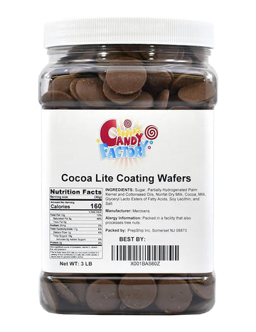 Sarah's Candy Factory 3 Lbs Milk Chocolate Melting Wafers in Jar