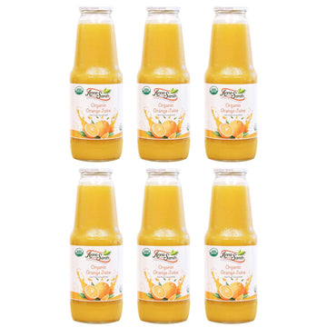 USDA Certified Organic Orange Juice 6-Pack (33.8 oz)