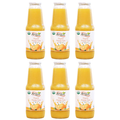 USDA Certified Organic Orange Juice 6-Pack (33.8 oz)