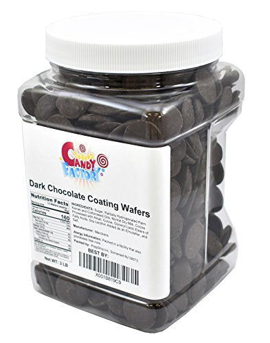 Sarah's Candy Factory Dark Chocolate Melting Wafers, 3 Lbs