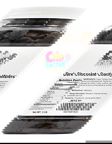 Sarah's Candy Factory Dark Chocolate Melting Wafers, 3 Lbs