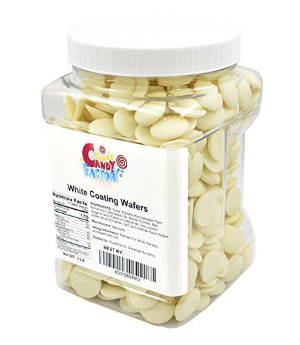 Sarah's Candy Factory White Chocolate Melting Wafers - 3 Lbs Coating